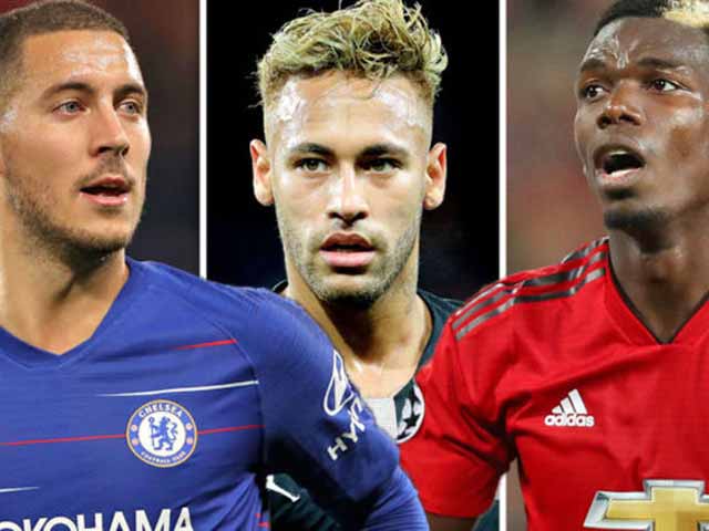 Bóng đá - Real xây Dải ngân hà 3.0: "Bộ ba nguyên tử" Neymar - Pogba - Hazard