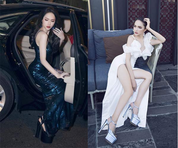 Khả năng đi giày cao gót của người đẹp Việt - 2