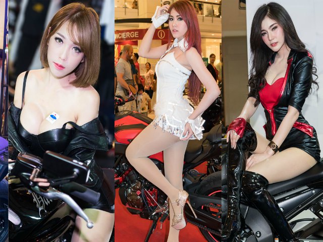 Thế giới xe - Ngắm dàn siêu mẫu HOT nhất tạo dáng bên xế nổ mới bóng loáng