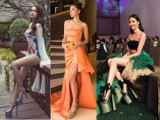Khả năng đi giày cao gót của người đẹp Việt