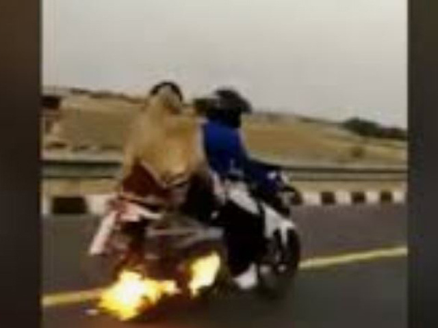 Thế giới xe - Xe máy bốc cháy mà không phát hiện, gia đình nhỏ thoát chết trong gang tấc