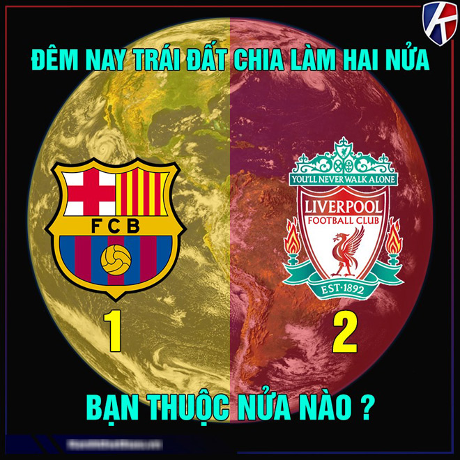 MXH ngập tràn ảnh chế hài hước trước trận Barca và Liverpool - 2
