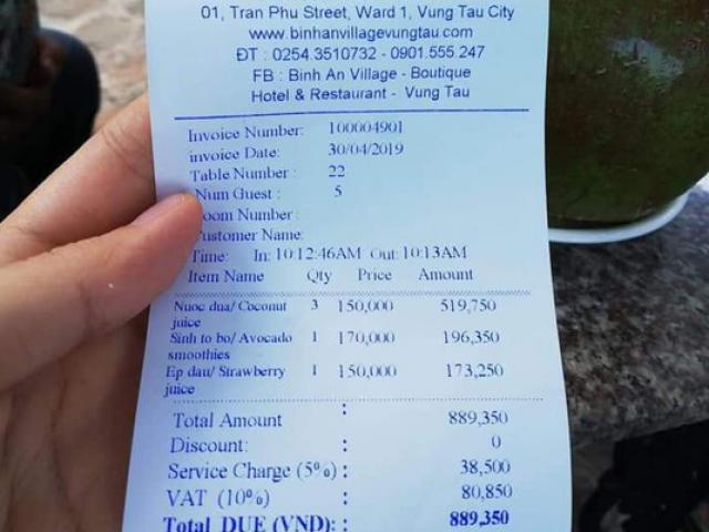 Tin tức trong ngày - Sự thật thông tin resort ở Vũng Tàu bị tố "chém" 150.000 đồng/trái dừa