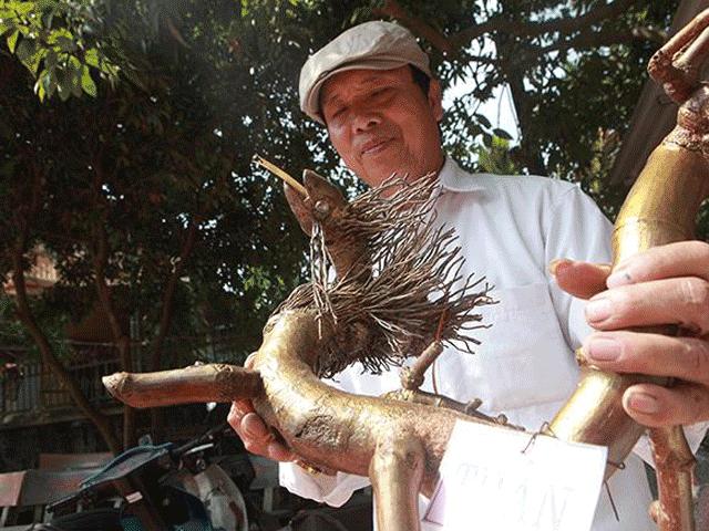 Tin tức trong ngày - Ngắm Long, Ly, Quy, Phượng làm bằng tre của lão nông Hà Nội