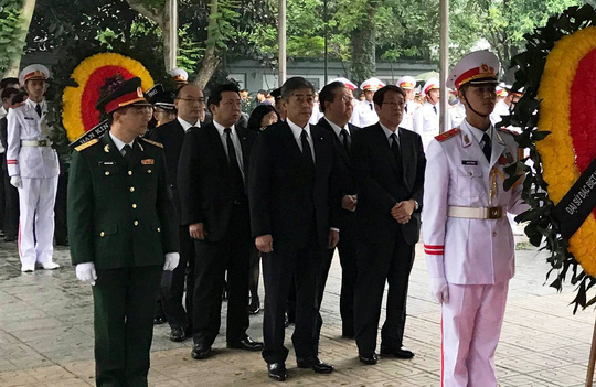 Toàn cảnh lễ viếng Đại tướng Lê Đức Anh - 14