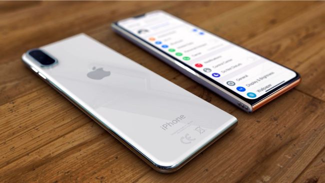 Nhà thiết kế cho biết iPhone 11 Fold sẽ có ít nhất một màu Bạc như trong hình.