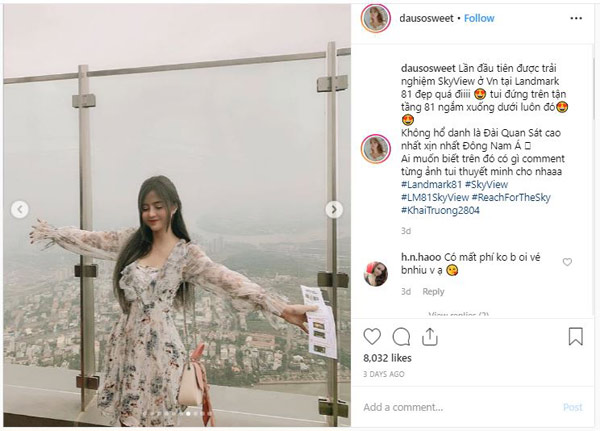 Ngất ngây ngắm các hot girl khoe dáng giữa biển mây. - 3