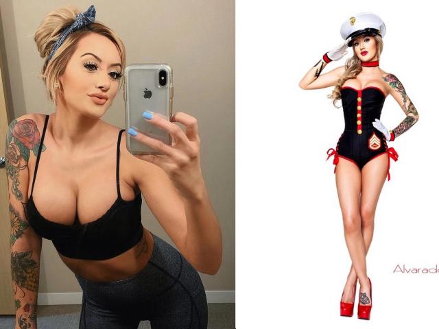 Thế giới - Ngắm nữ cựu thủy quân lục chiến Mỹ khoe đường cong "nóng bỏng"