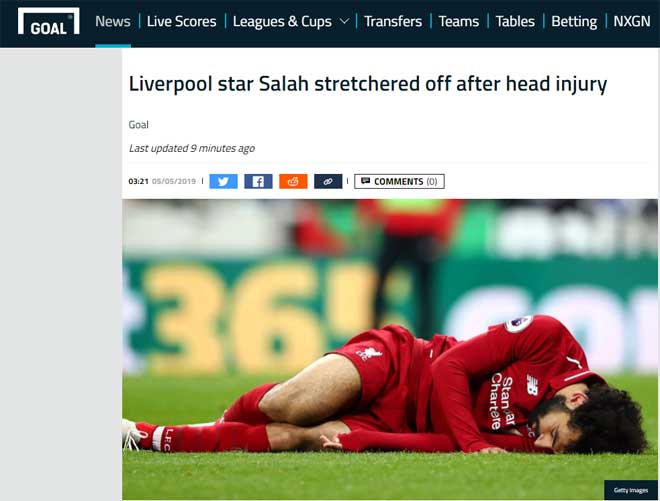 Đua vô địch, Liverpool thắng thót tim: Báo Anh lo cho Salah và Man City - 1