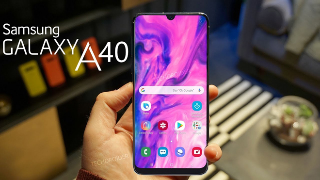 Video trải nghiệm thực tế Galaxy A40 - 1