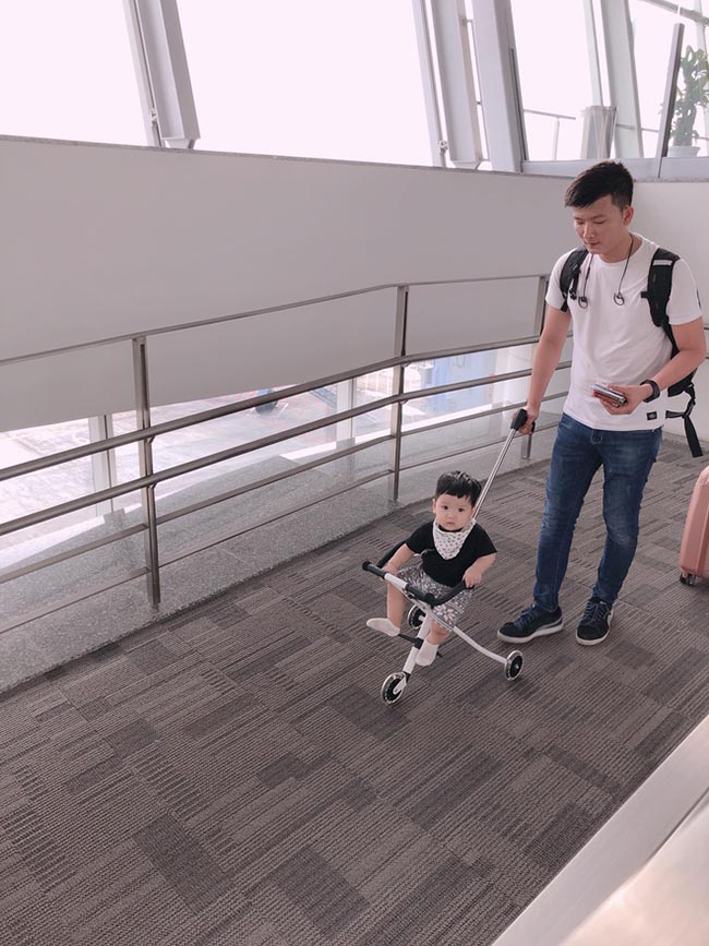 "Hot mom" Sài Thành đưa con đi du lịch từ 1 tháng tuổi và bật mí khiến nhiều người bất ngờ - 6