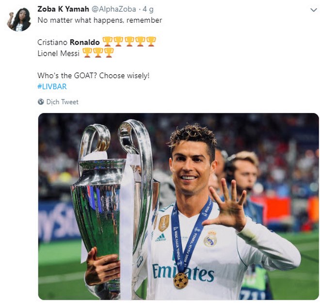 Liverpool đá bay Barca: Triệu fan Ronaldo hả hê, chê Messi thiếu bản lĩnh - 7