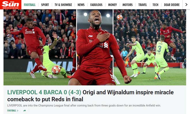 Liverpool gây sốc Barca cúp C1: Báo Anh choáng, khó tin như kì tích Istanbul - 8