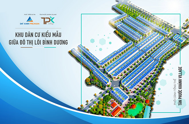 Tân Phước Khánh Village - khu dân cư kiểu mẫu đầu tiên tại Tân Phước Khánh - 1