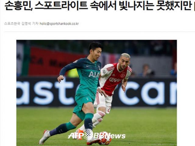 Bóng đá - Tottenham chấn động cúp C1: Báo Hàn Quốc kể công Son Heung Min, gọi là phép lạ