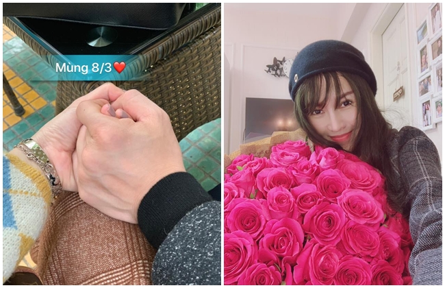 Hiện tại, Quế Vân đã có bạn trai mới. Vào dịp 8.3 vừa qua, cô gây chú ý khi đăng ảnh nắm tay một chàng trai với icon trái tim ngọt ngào.