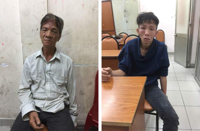Hai tên cướp dùng dao tấn công đặc nhiệm ở trung tâm Sài Gòn - 1