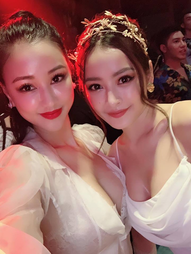 Maya hào hứng đọ nhan sắc với Chi Pu. Cô hết lời khen ngợi cựu hot girl Hà thành "Nếu là con trai nhất định sẽ yêu Chi Pu".