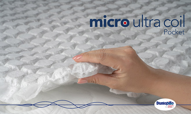 Dunlopillo đưa công nghệ Micro Ultra Coil Pocket vào sản xuất nệm - 1