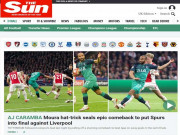 Bóng đá - Tottenham vào chung kết Cúp C1: Báo chí ngợi ca người hùng Moura, &quot;khóc&quot; cho Ajax