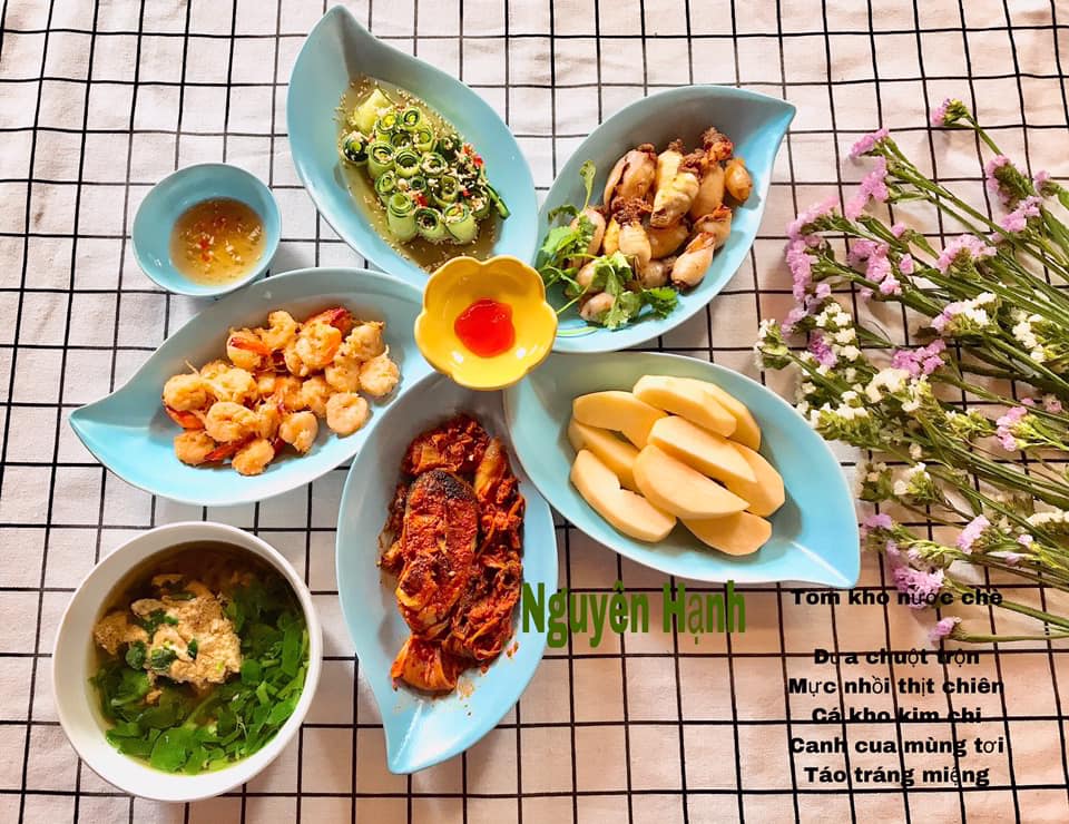 Mâm cơm của vợ đảm khiến chồng đi đâu cũng nhớ giờ về - 2