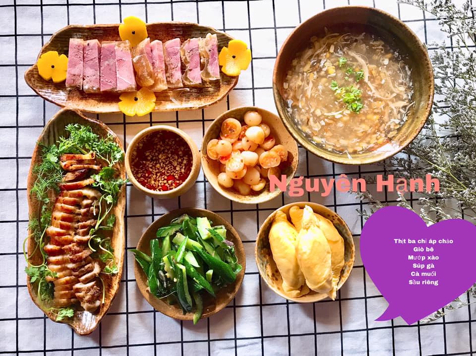 Mâm cơm của vợ đảm khiến chồng đi đâu cũng nhớ giờ về ăn cơm - 5