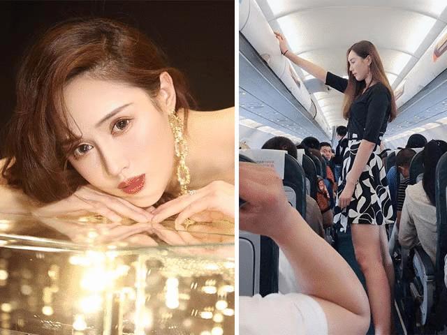 Bạn trẻ - Cuộc sống - Hot girl Trung Quốc biến mọi chàng trai đứng cạnh thành tí hon nhờ chiều cao cực "khủng"
