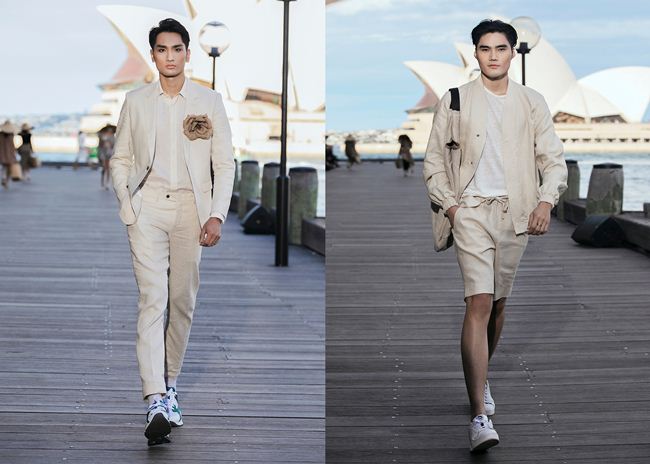 Hoàng Yến, H’Hen Niê, Minh Tú đọ trình catwalk trong Đỗ Mạnh Cường show - 11
