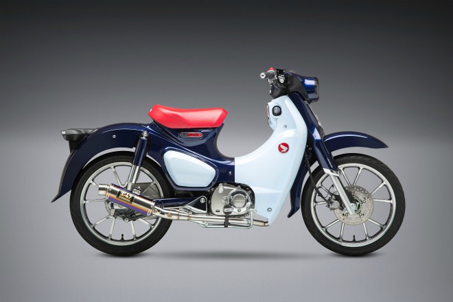 Quá đẹp huyền thoại Super Cub bản đua, âm thanh pô cực chất - 4