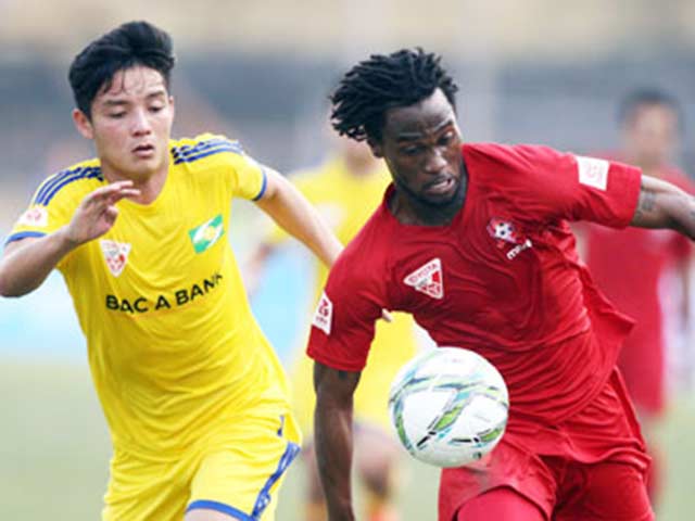 Bóng đá - Chi tiết Hải Phòng - Sông Lam Nghệ An: Bế tắc trước khung gỗ (KT)