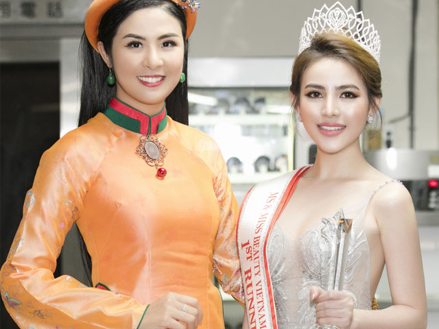 Đời sống Showbiz - Con gái nghệ sĩ Hữu Tiến lên ngôi Á hậu 1 tại Đài Loan