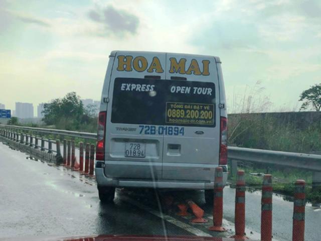 Tin tức trong ngày - Tránh ùn tắc, xe "vua"  bẻ lái trên cao tốc và hình ảnh khiến nhiều người "nổi nóng"