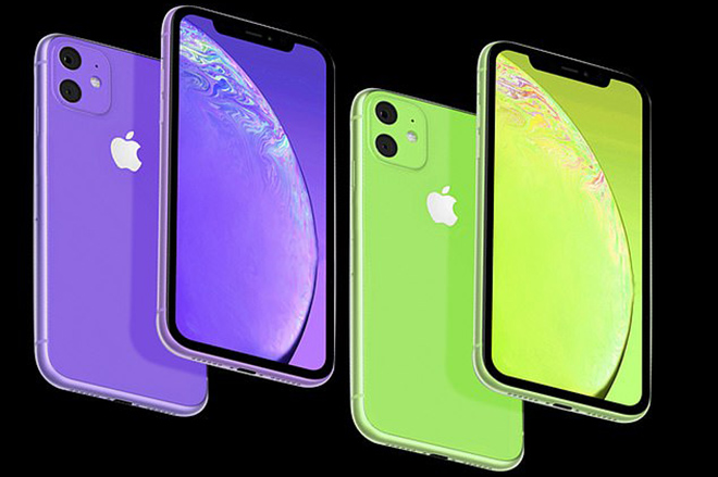 iPhone XR2 với màu xanh lá cây và hoa oải hương sẽ trông ra sao? - 1