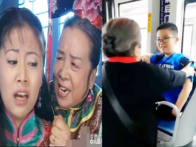 Nữ diễn viên bị ghét nhất "Hoàn Châu cách cách" gây sốt vì hành động trên xe buýt