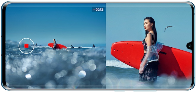 Tính năng dual-view &#34;cập bến&#34; Huawei P30/P30 Pro: Quay phim 2 khung hình độc đáo - 1