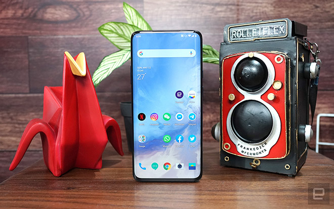 OnePlus 7 Pro ra mắt với ba camera chụp đẹp hơn iPhone XS Max - 1