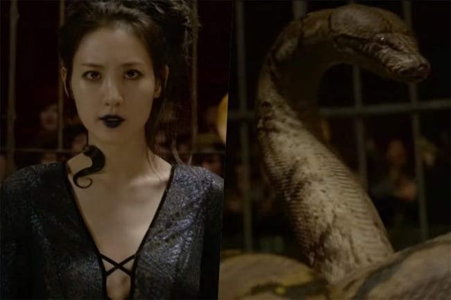 Claudia Kim đóng "trường sinh linh giá" trong Fantastic Beasts.