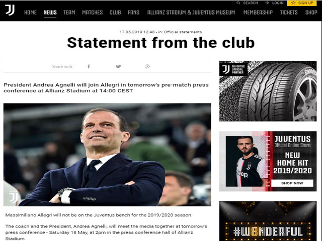 Bóng đá - Juventus chính thức thay "tướng": Vì Ronaldo & tham vọng xưng vương châu Âu