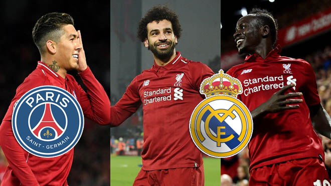 Liverpool thấp thỏm: Salah - Firmino - Mane tan đàn xẻ nghé vì Real, PSG - 1