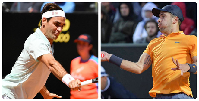 Federer - Coric: &#34;Tra tấn&#34; khủng khiếp, siêu nhân FedEX - 1