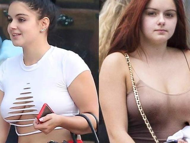 Thời trang - 2 nàng "bụ bẫm" xinh bậc nhất Hollywood chuộng mốt "no bra"