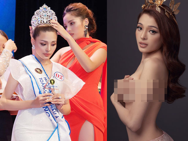 Mỹ nhân 20 tuổi vừa đăng quang Hoa hậu đã bị "khui" ảnh nude táo bạo