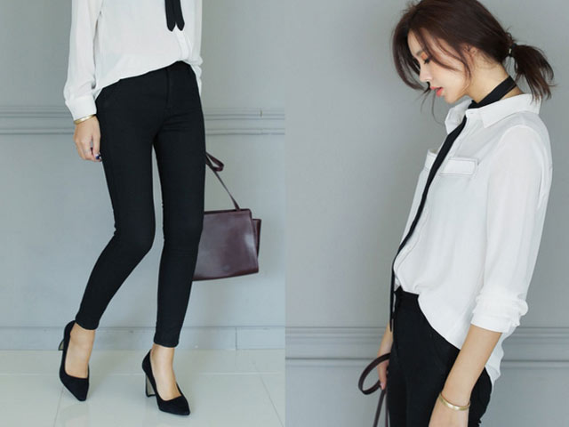 Thời trang - Mặc legging đi làm thế nào để không vô duyên