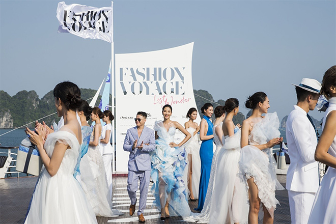 Trên sàn catwalk 5 sao giữa hoang đảo, BST "thời trang thuần khiết" cùng Aquafina gây choáng ngợp giới mộ điệu - 10