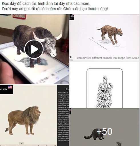 Học cùng con bằng công nghệ thực tế ảo Animal 4D + gây sốt cộng đồng mạng - 1