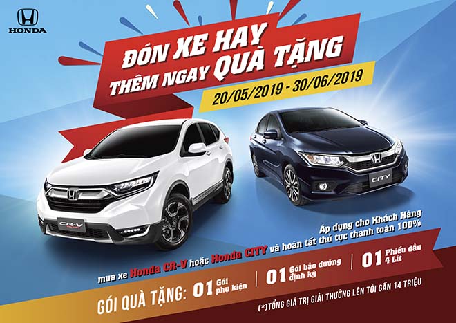 Honda Việt Nam triển khai chương trình khuyến mãi “Đón xe hay, thêm ngay quà tặng” - 1