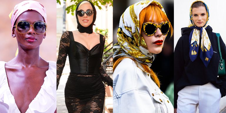 Chít khăn mỏ quạ: Phong cách vintage đang là mốt - 1