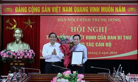Ban Bí thư bổ nhiệm tân phó Ban Nội chính Trung ương - 1