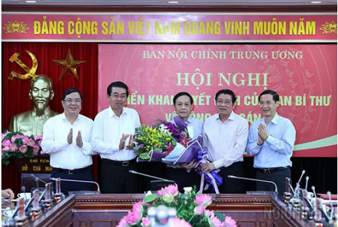 Ban Bí thư bổ nhiệm tân phó Ban Nội chính Trung ương - 2