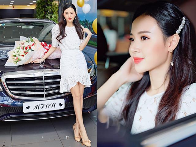 Đời sống Showbiz - Midu tậu xế hộp biển số &quot;khủng&quot;, khả năng kiếm tiền siêu đẳng ở tuổi 30